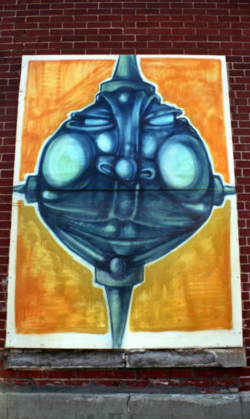 Montréal - Québec. Art populaire. Peintures de rue.
