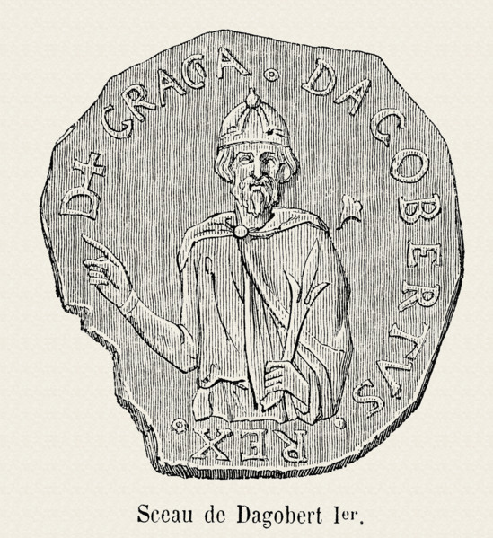 Sceau de Dagobert 1er.