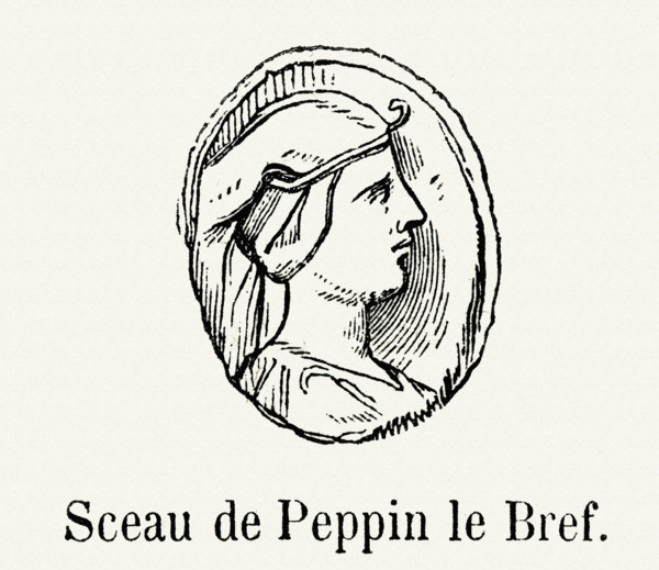 Sceau de Pépin le Bref