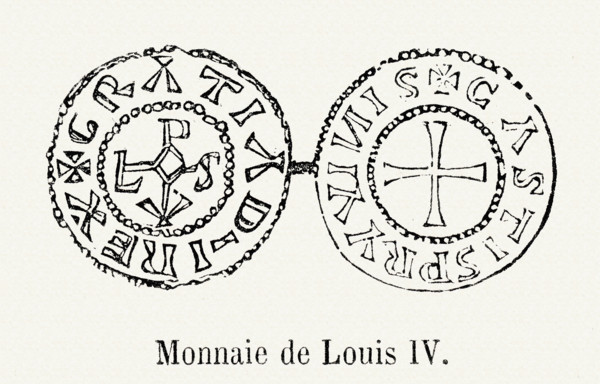 Monnaie de Louis IV.