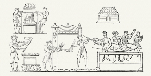 Essai des viandes et des boissons.