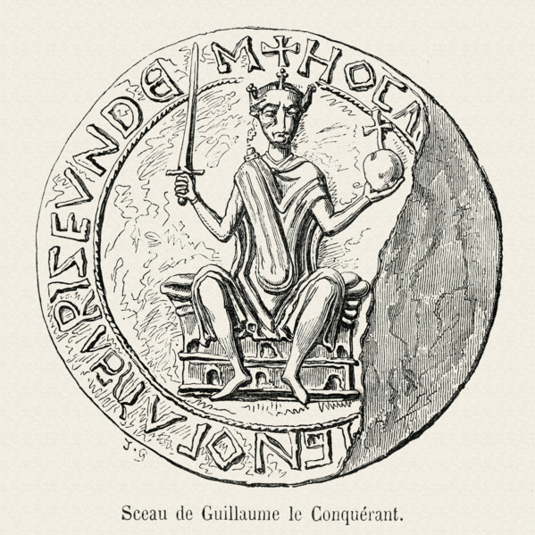 Sceau de Guillaume le Conquérant.