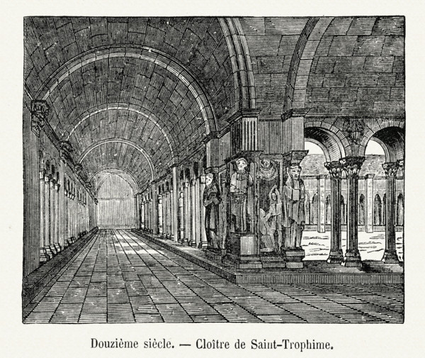 Monastery in Saint-Trophime.