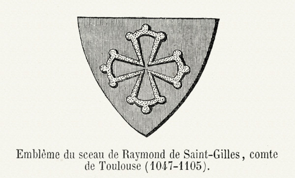 Emblème du sceau de Raymond de Saint-Gilles