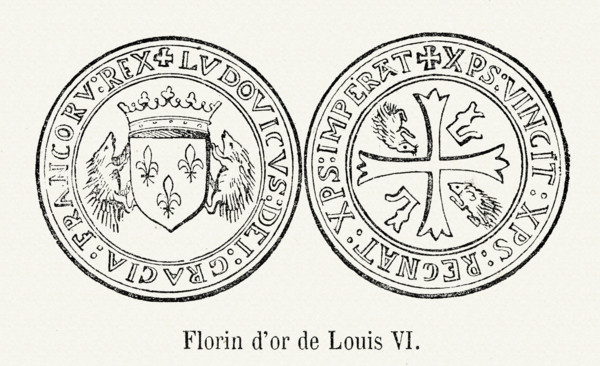 Florin d'or de Louis VI.