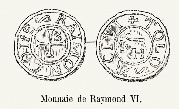 Monnaie de Raymond VI.