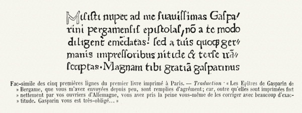 Imprimerie.