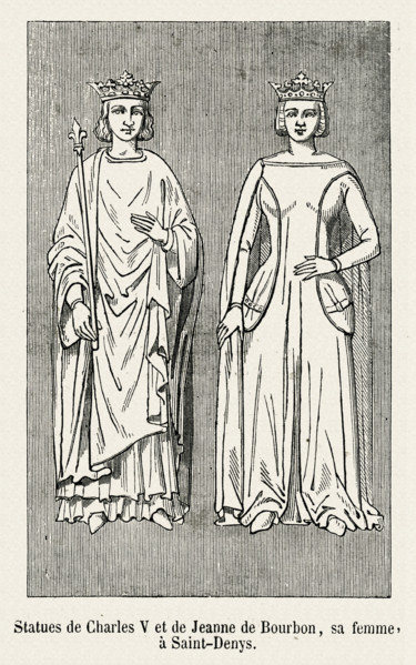 Charles V et de Jeanne de Bourbon.