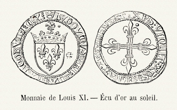 Monnaie de Louis XI.