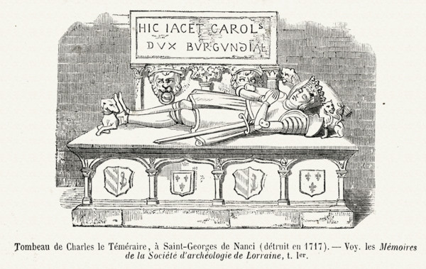 Tombeau de Charles le Téméraire.