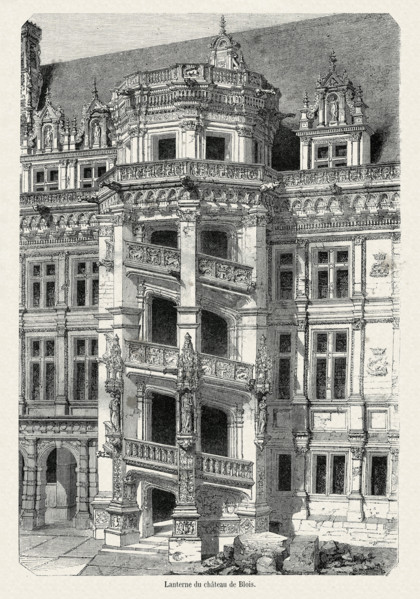 Lanterne du château de Blois.