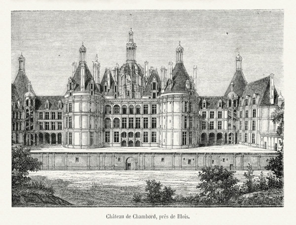 Château de Chambord, near Blois.