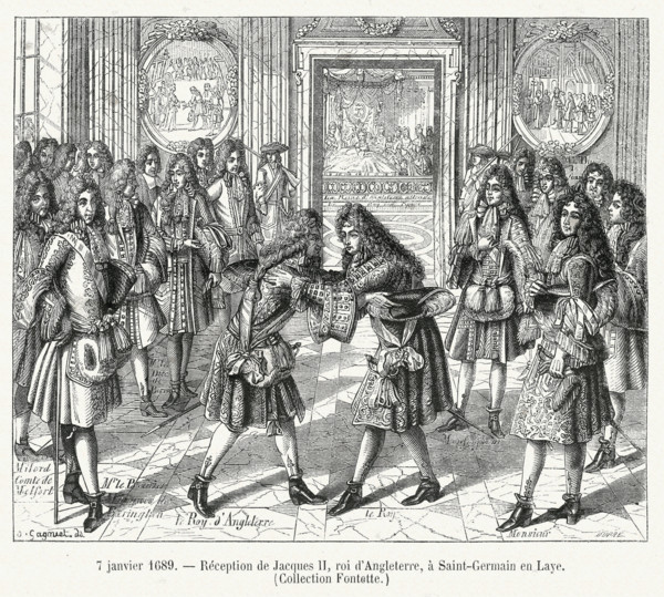 James II of England in Saint Germain en Laye