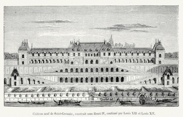 The Château Neuf in Saint-Germain.