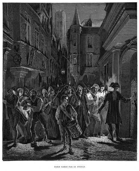 Paris gardé par le peuple