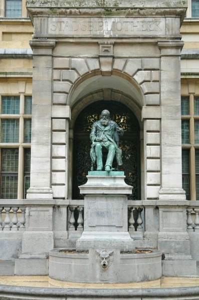 Hendrik Conscience. Antwerp, Belgium