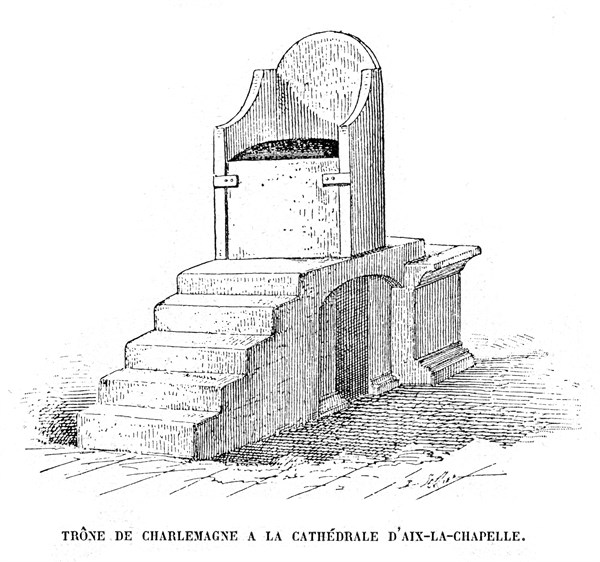 Trône de Charlemagne.