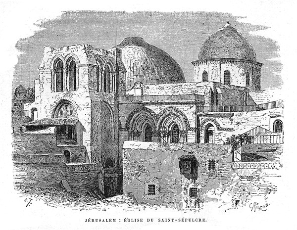 L'Église du Saint-Sépulcre.
