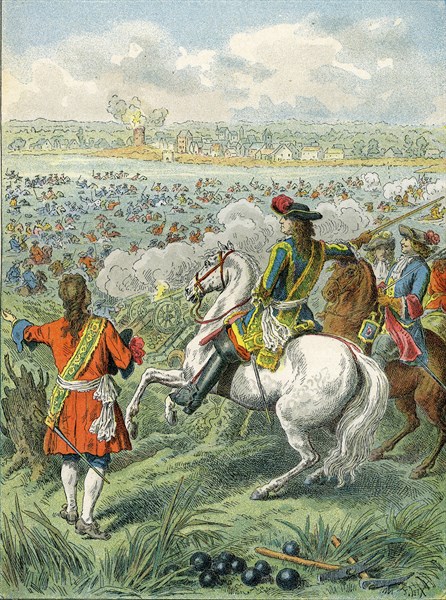 12 juin 1672: le passage du Rhin par Louis XIV et son armée