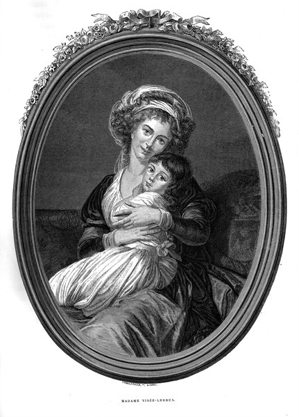Élisabeth-Louise Vigée Le Brun, née le 16 avril 1755 à Paris et morte le 30 mars 1842 à