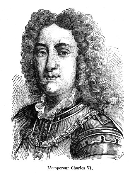 L'empereur Charles VI.