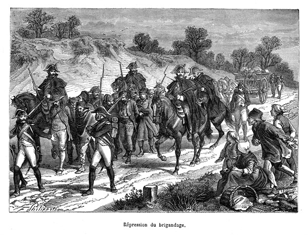 Gendarmes. Répression du brigandage.