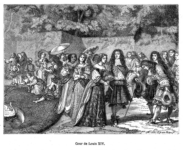 Cour de Louis XIV.