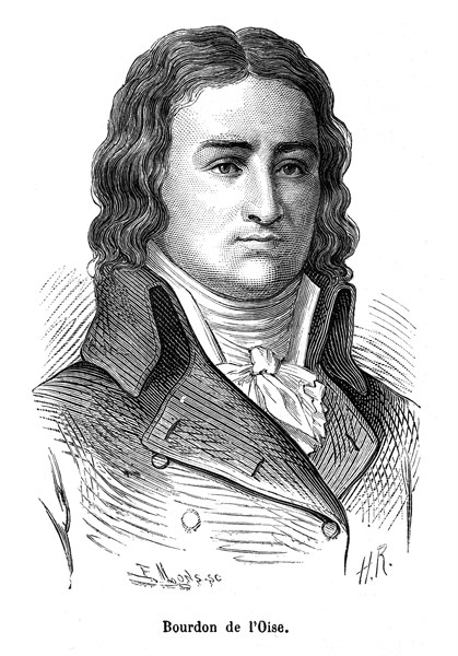 François-Louis Bourdon dit Bourdon de l’Oise, du nom de son département, né au Rouy-le-Petit le 11