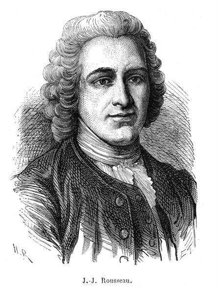 Jean-Jacques Rousseau.