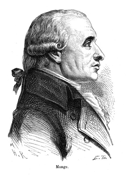 Gaspard Monge, comte de Péluse, né le 10 mai 1746 à Beaune et mort le 28 juillet 1818 à Paris, est