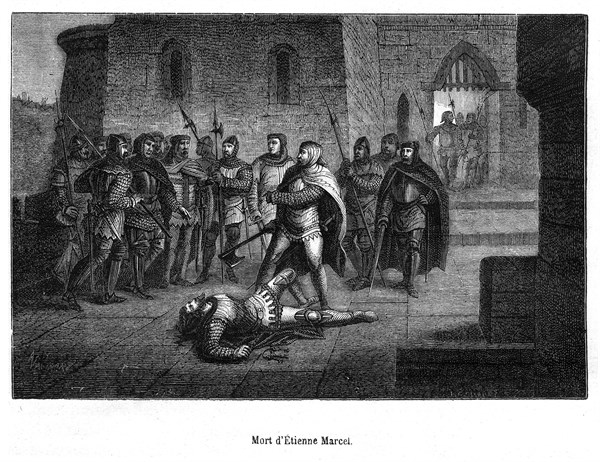 Étienne Marcel, né entre 1302 et 1310 et mort à Paris le 31 juillet 1358, est prévôt des marchands