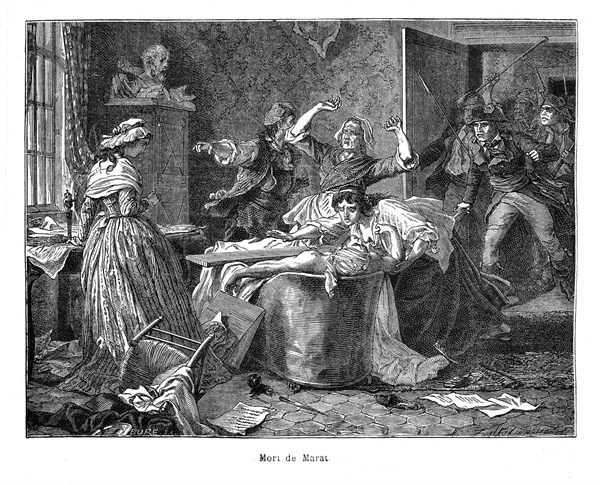 Mort de Marat.