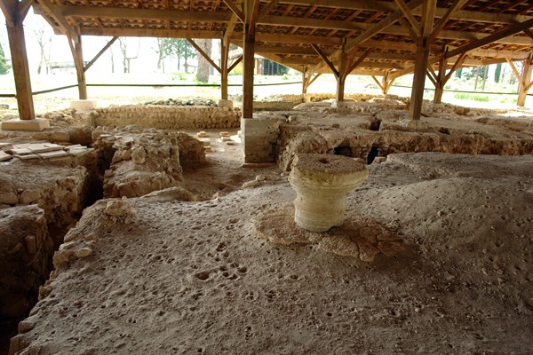 Fouille gallo-romaines de Séviac. Gers. La villa gallo-romaine de Séviac restitue le cadre de vie