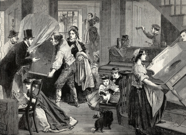 Vie quotidienne. "Le jour du terme".