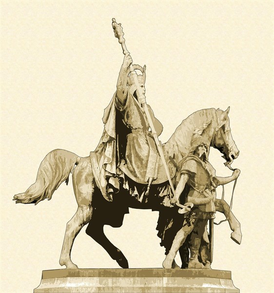 Charles Ier dit Charles le Grand (en latin Carolus Magnus, en français Charlemagne, en allemand