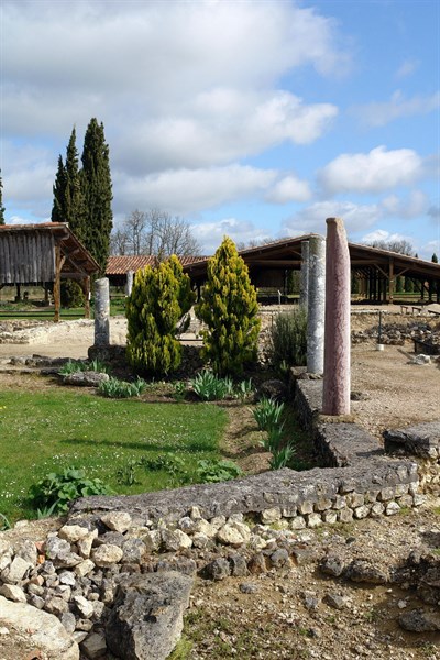 Fouille gallo-romaines de Séviac. Gers. La villa gallo-romaine de Séviac restitue le cadre de vie
