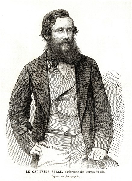 1864: John Hanning Speke (Bideford, 4 mai 1827 - Corsham, 15 septembre 1864) était un explorateur