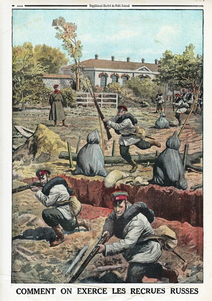Russian recruits