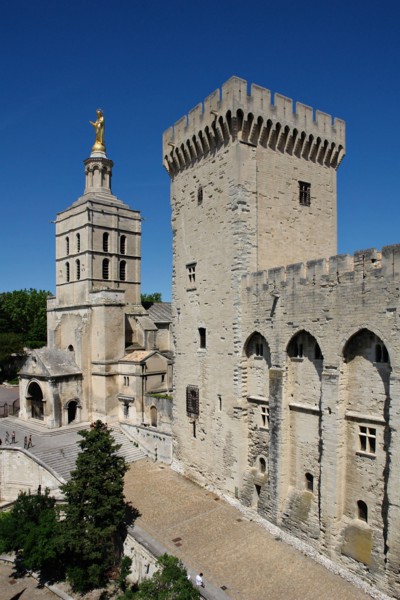 Palais des papes d'Avignon.