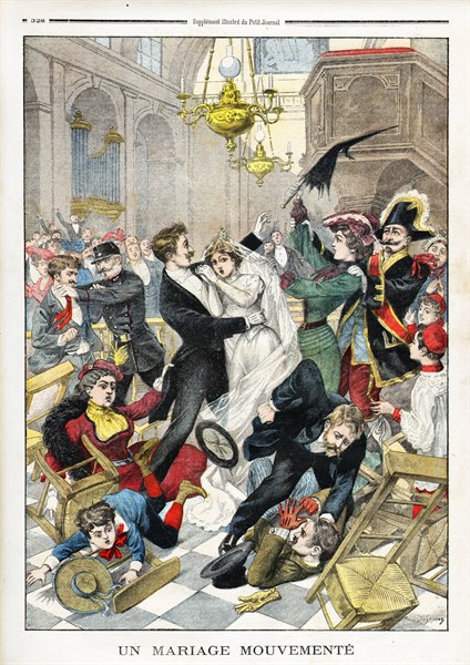 Un mariage mouvementé