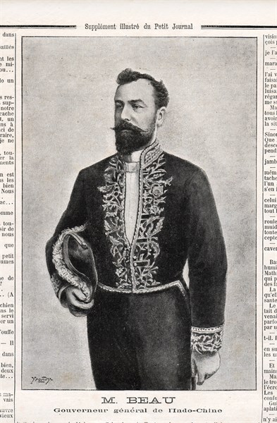 Le Petit Journal (supplément Illustré) du Dimanche 20 juillet 1902. N° 609. M. Beau, Gouverneur