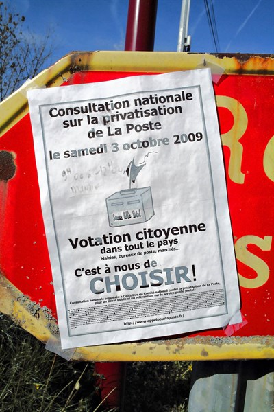 Advertisement poster