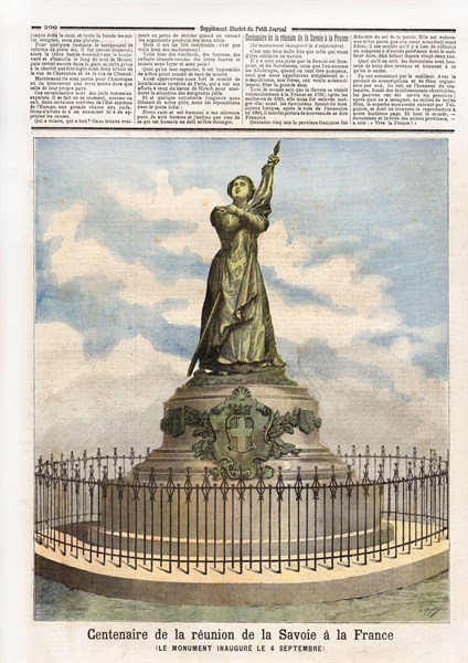 Centenary of the reunion of Savoie to France