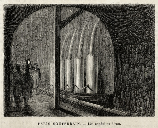 The Parisian sewers.