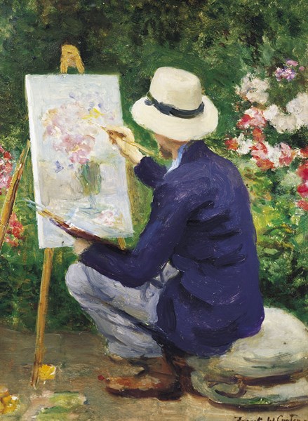 Carter, Peintre au Chevalet