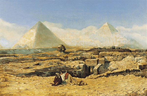 Bauer, Prière Face au Sphinx