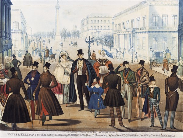 Anonyme, La Mode Hivernale de la Rue
