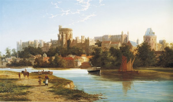 Dommerson, Windsor Depuis la Tamise