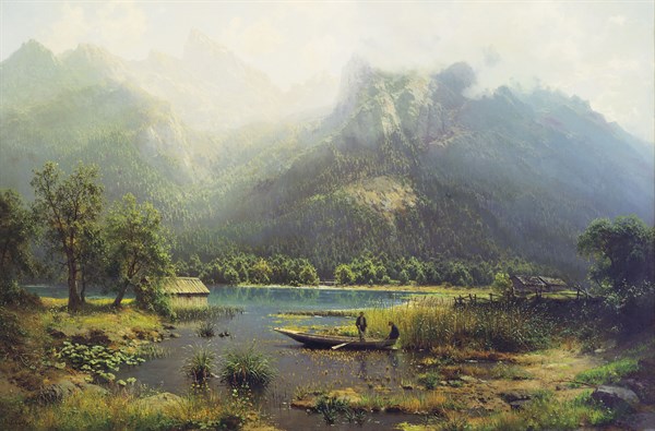 Schultze, A Bavarian Lake