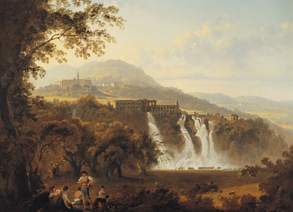 Ibbetson, The Villa of Marcenas and the Falls of Anio